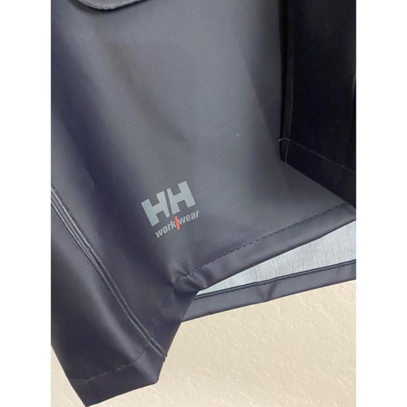 Helly Hansen Workwear Men's Hooded Rain Coat Snap Closure - 2XL - Picture 2 of 13